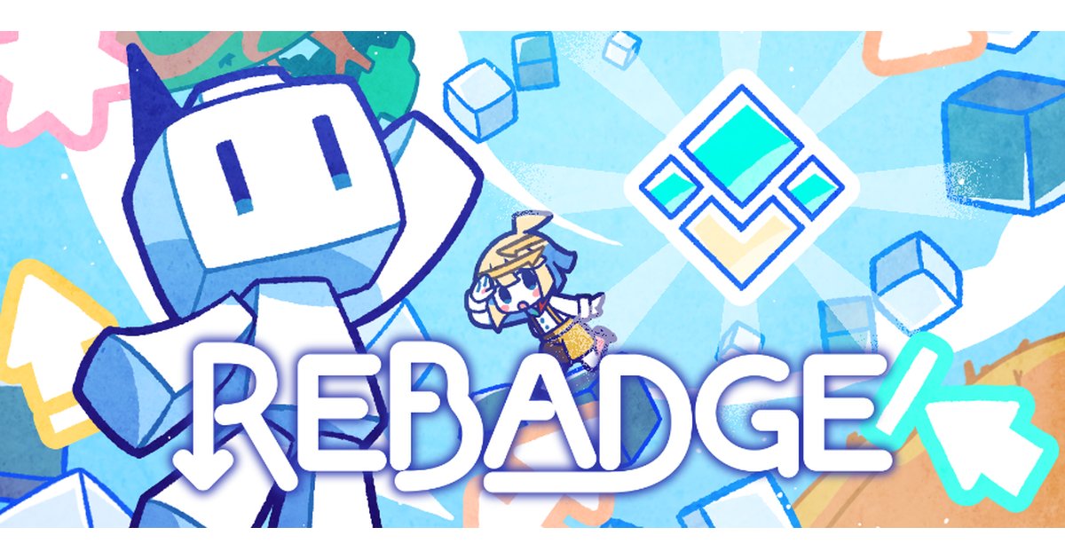 「ルール」を投げるパズルアクション『REBADGE』リリースのお知らせ